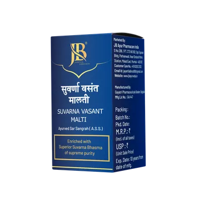 Suvarna Vasant Malati Ras – 10 TAB