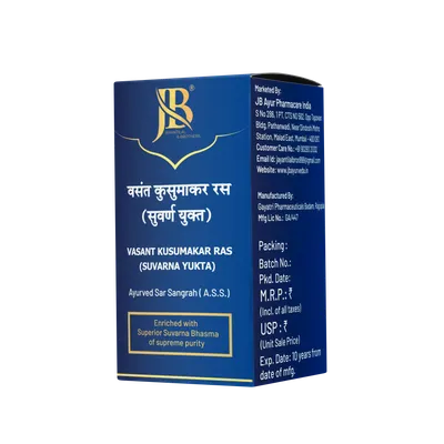 Vasant Kusmakar Ras – 10 TAB